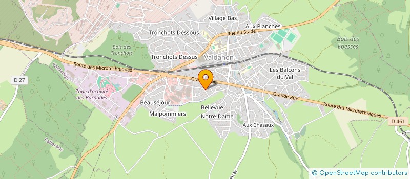 localisation de l'entreprise MONSIEUR MOKHTAR ROUAM SERIK  VALDAHON