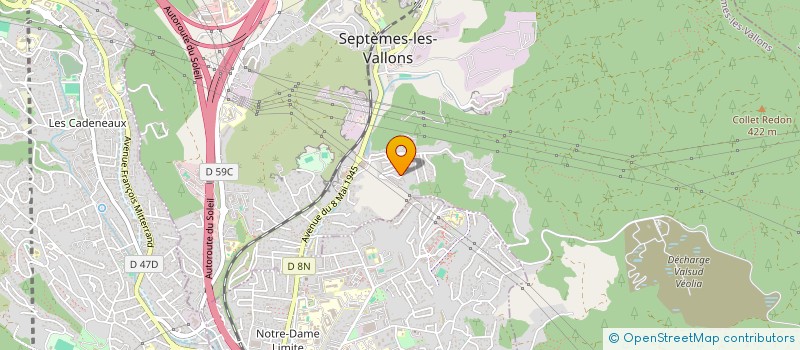 localisation de l'entreprise MONSIEUR MOKHTAR ROUX à SEPTEMES LES VALLONS