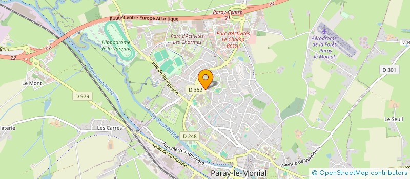 localisation de l'entreprise MONSIEUR MOKHTAR SABER  PARAY-LE-MONIAL