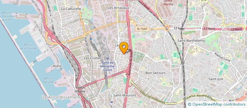 localisation de l'entreprise MONSIEUR MOKHTAR SALAH DINE à MARSEILLE