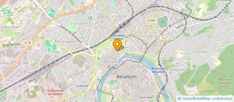 localisation de l'entreprise MONSIEUR MOKHTAR TOUTA REZOUG à BESANCON