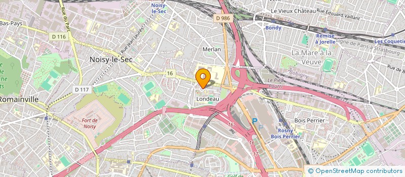 localisation de l'entreprise MONSIEUR MOKHTARI MOHAMED à NOISY-LE-SEC