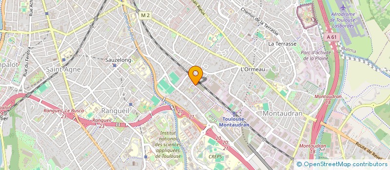localisation de l'entreprise MONSIEUR MOKRANE ARABI à TOULOUSE