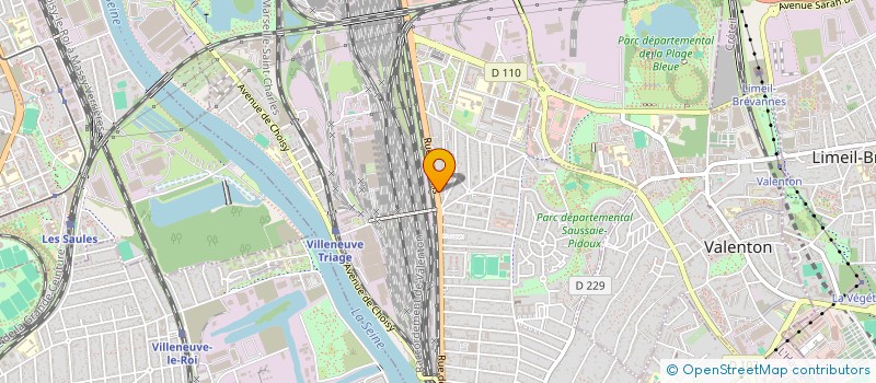 localisation de l'entreprise MONSIEUR MOKRANE ATHAMNIA  VILLENEUVE-SAINT-GEORGES