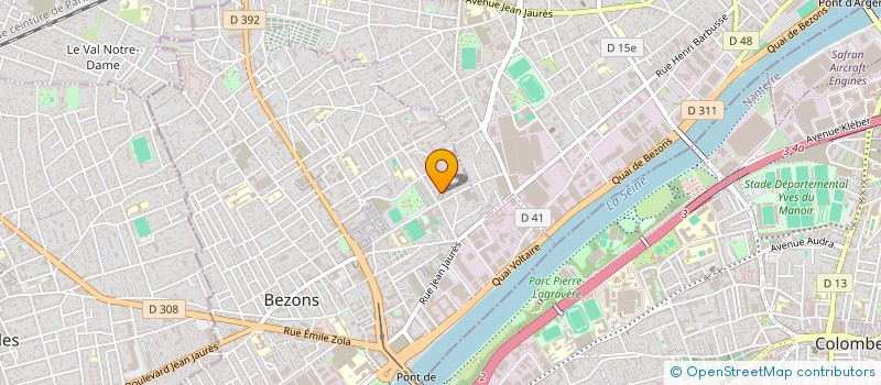 localisation de l'entreprise MONSIEUR MOKRANE CHEMEUR  BEZONS