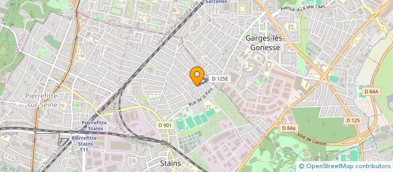 localisation de l'entreprise MONSIEUR MOKRANE HAMOUCHI  HOUILLES