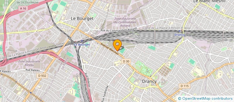 localisation de l'entreprise MONSIEUR MOKRANE HAMOUDI  DRANCY