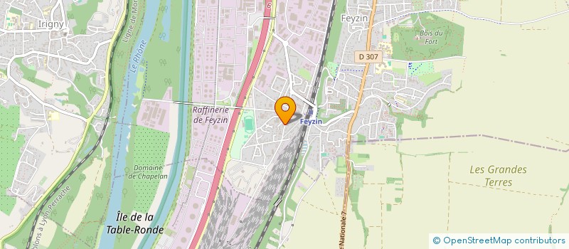 localisation de l'entreprise MONSIEUR MOKRANE ROUADJIA  FEYZIN