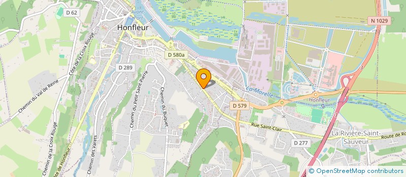 localisation de l'entreprise MONSIEUR MOKRANE SAIDANI à HONFLEUR