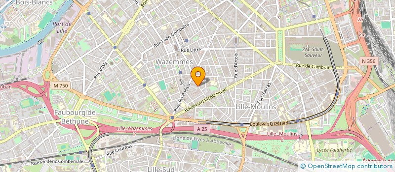 localisation de l'entreprise MONSIEUR MOKRANE TALEB à LILLE