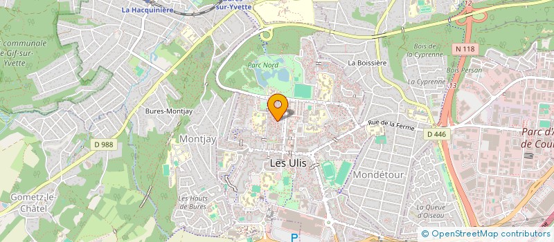 localisation de l'entreprise MONSIEUR MOKRANE ZENDJEBIL  LES ULIS