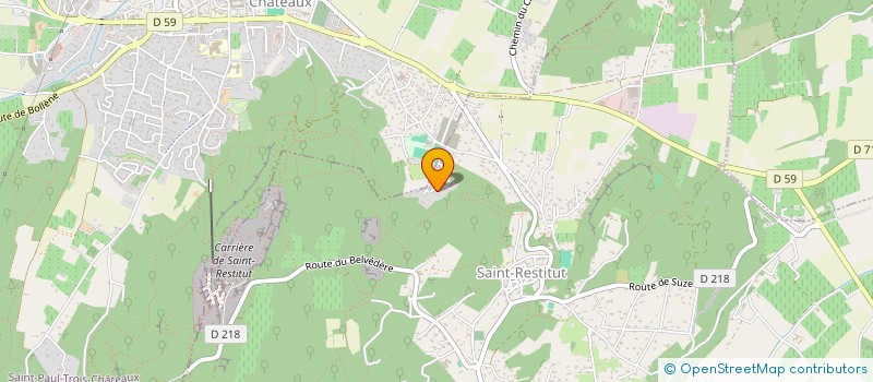 localisation de l'entreprise MONSIEUR MOKTAR BEN ALI  SAINT-RESTITUT