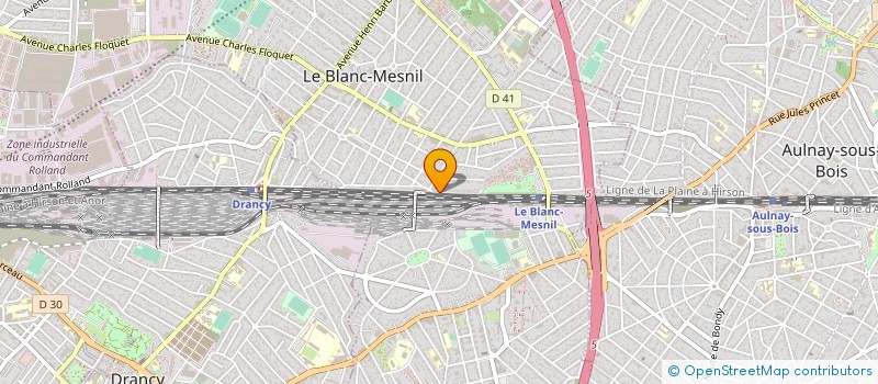 localisation de l'entreprise MONSIEUR MOKTAR BEN AMMAR à LE BLANC-MESNIL