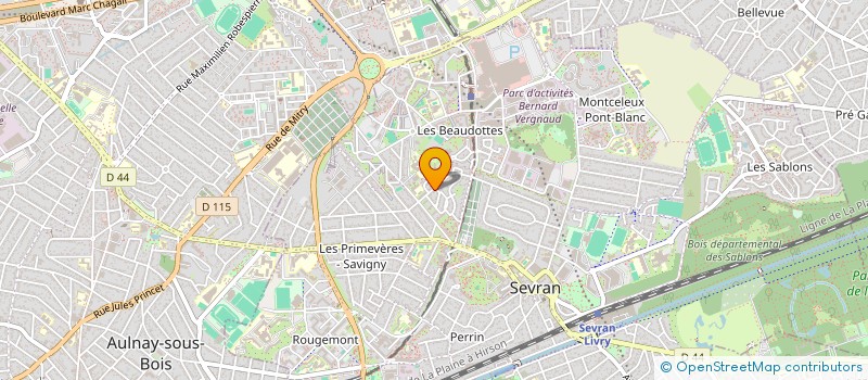 localisation de l'entreprise MONSIEUR MOKTAR GALOUL à SEVRAN
