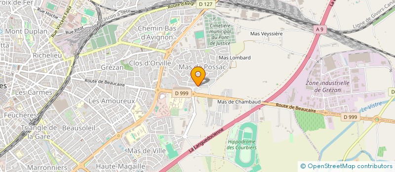 localisation de l'entreprise MONSIEUR MOKTAR LEFSIOUEN  NIMES