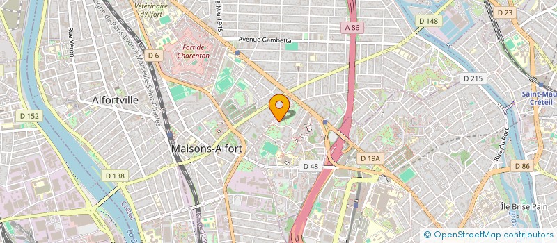 localisation de l'entreprise MONSIEUR MOKTAR N'DIAYE  MAISONS-ALFORT