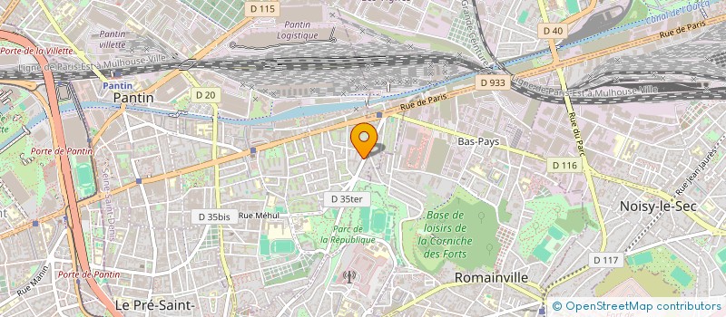 localisation de l'entreprise MONSIEUR MOKTAR SIDIBE à PANTIN