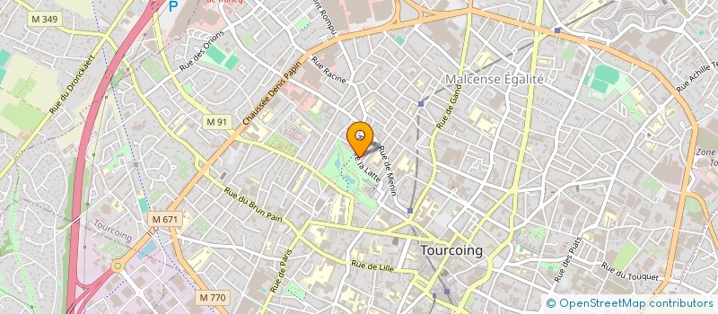 localisation de l'entreprise MONSIEUR MOKTHAR SEGHIR  TOURCOING