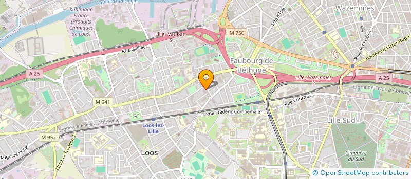 localisation de l'entreprise MONSIEUR MOLY SOUKALOUN à LILLE