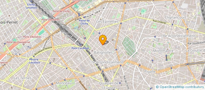 localisation de l'entreprise MONSIEUR MOMADOU FALL à PARIS