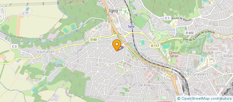 localisation de l'entreprise MONSIEUR MOMAR COUNDOUL  IGNY