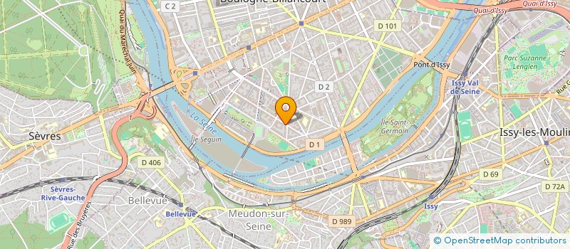 localisation de l'entreprise MONSIEUR MOMAR DIAW  BOULOGNE-BILLANCOURT