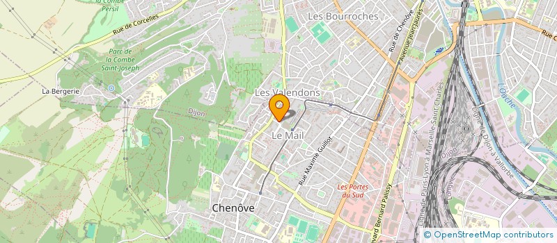 localisation de l'entreprise MONSIEUR MOMAR DIOP à CHENOVE