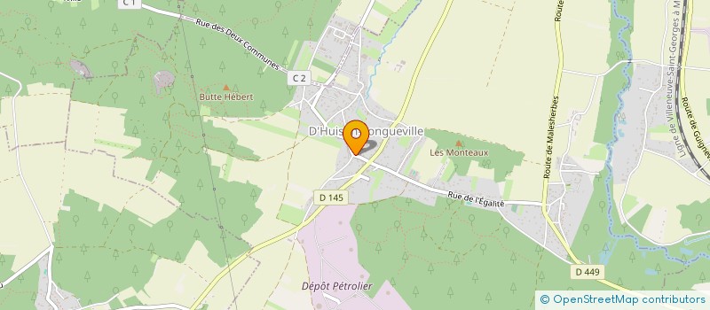 localisation de l'entreprise MONSIEUR MOMAR DIOUF à D'HUISON-LONGUEVILLE