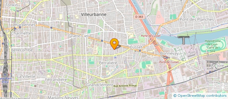 localisation de l'entreprise MONSIEUR MOMAR LO  VILLEURBANNE