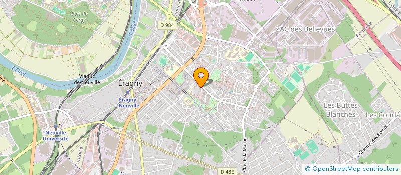 localisation de l'entreprise MONSIEUR MOMAR NDIAYE  ERAGNY