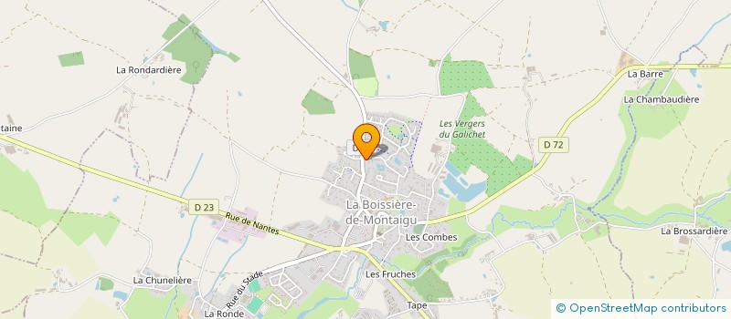 localisation de l'entreprise MONSIEUR MOMAR PIVETEAU à MONTAIGU-VENDEE