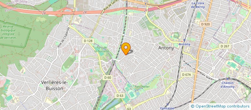 localisation de l'entreprise MONSIEUR MOMBOZA HALAOUI à ANTONY