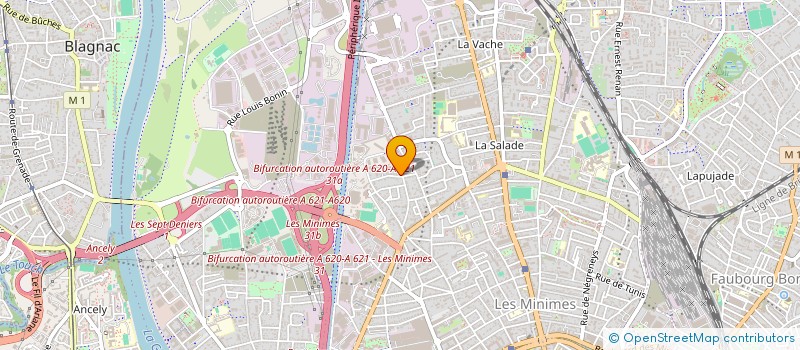 localisation de l'entreprise MONSIEUR MOMED MIRGHANI  TOULOUSE