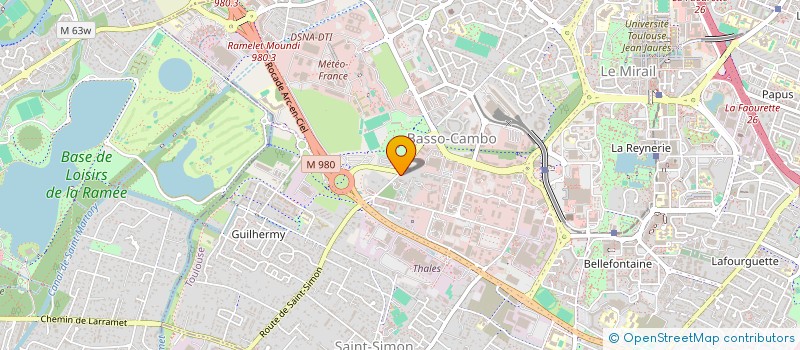 localisation de l'entreprise MONSIEUR MOMIN AKHLAQ à TOULOUSE