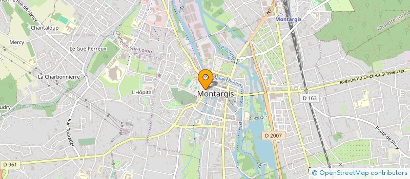 localisation de l'entreprise MONSIEUR MOMODOU TRAWALLY à MONTARGIS