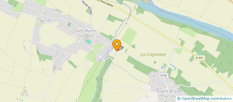 localisation de l'entreprise MONSIEUR MON CHOU à SAINT-BRISSON-SUR-LOIRE