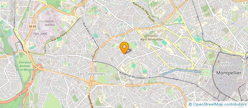 localisation de l'entreprise MONSIEUR MONAAM FARSI GUIRI à MONTPELLIER