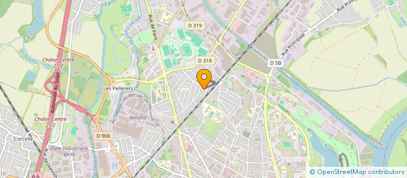 localisation de l'entreprise MONSIEUR MONAAM NAFFETI  CHALON-SUR-SAONE