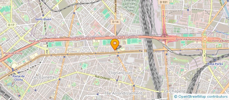 localisation de l'entreprise MONSIEUR MONAF ABDU  PARIS