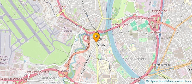 localisation de l'entreprise MONSIEUR MONAIM HAKIL  TOULOUSE