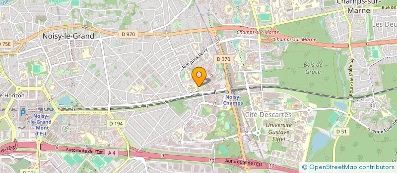 localisation de l'entreprise MONSIEUR MONCEF AFIA  NOISY-LE-GRAND