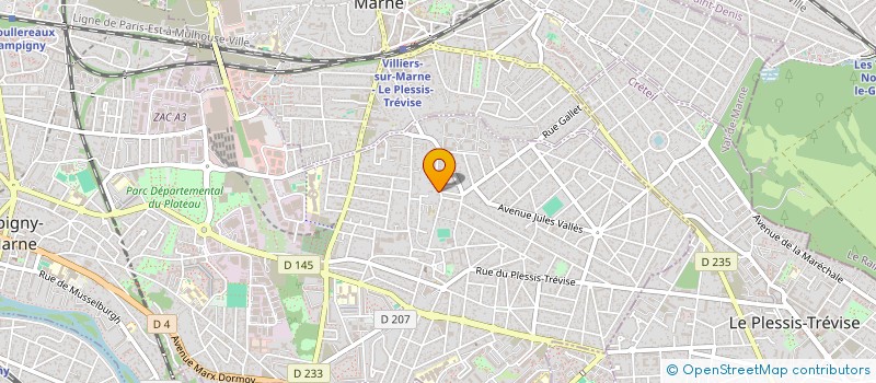 localisation de l'entreprise MONSIEUR MONCEF ARBADJI  CHAMPIGNY-SUR-MARNE