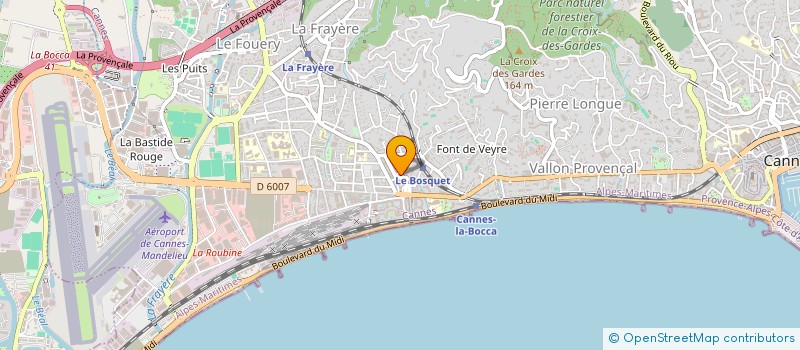 localisation de l'entreprise MONSIEUR MONCEF AYARI à CANNES