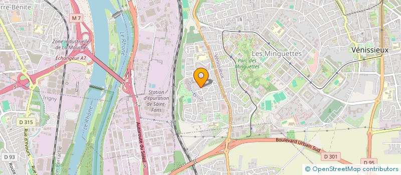 localisation de l'entreprise MONSIEUR MONCEF BENDJEDID  SAINT-FONS