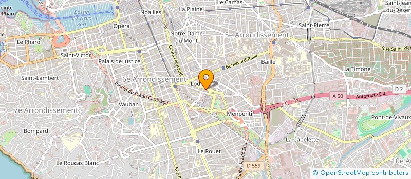 localisation de l'entreprise MONSIEUR MONCEF BENSAAD à MARSEILLE