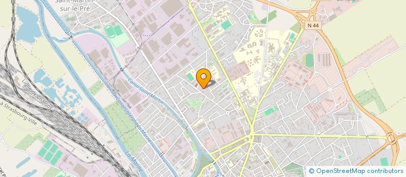 localisation de l'entreprise MONSIEUR MONCEF BOIUBAKEUR  CHALONS-EN-CHAMPAGNE