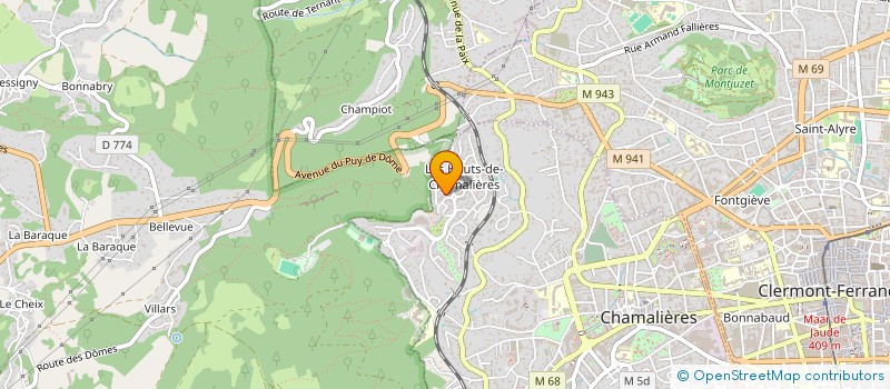 localisation de l'entreprise MONSIEUR MONCEF BOUAZIZI à CHAMALIERES