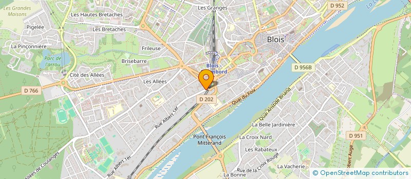 localisation de l'entreprise MONSIEUR MONCEF BOUDAR  BLOIS