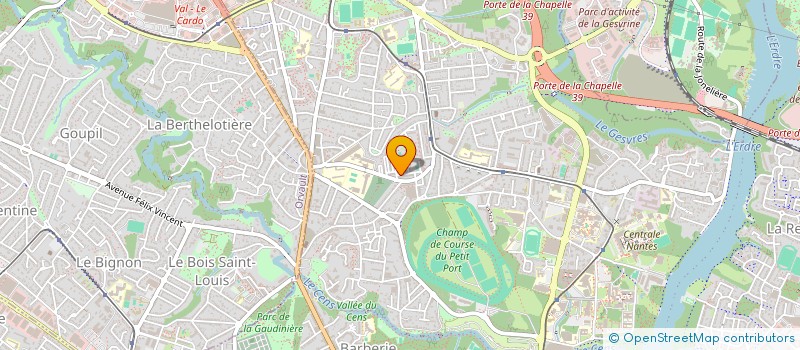 localisation de l'entreprise MONSIEUR MONCEF BRAHIM  NANTES