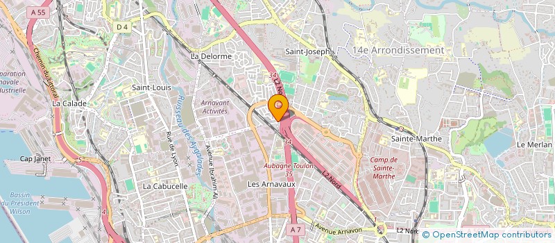 localisation de l'entreprise MONSIEUR MONCEF DELHOMME à MARSEILLE